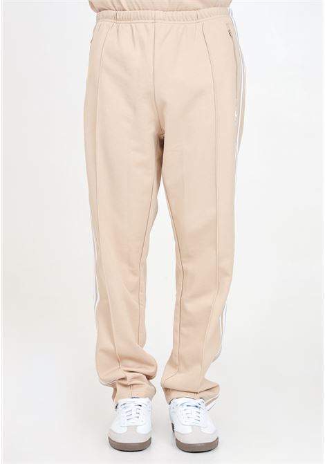 Pantalone sportivo ADICOLOR CLASSICS BECKENBAUER beige da uomo ADIDAS ORIGINALS | IZ1857.